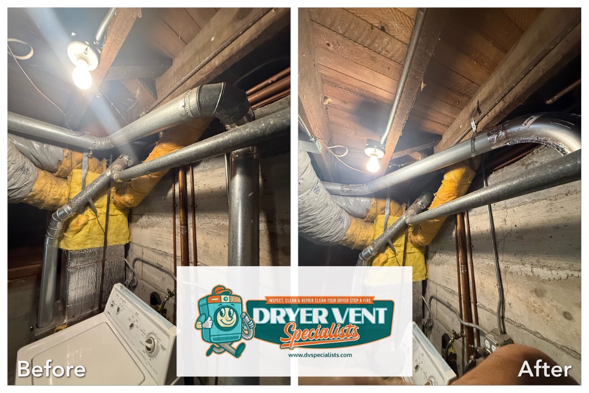 Dryer Exhaust Re-route in San Francisco — photo 1 of 6