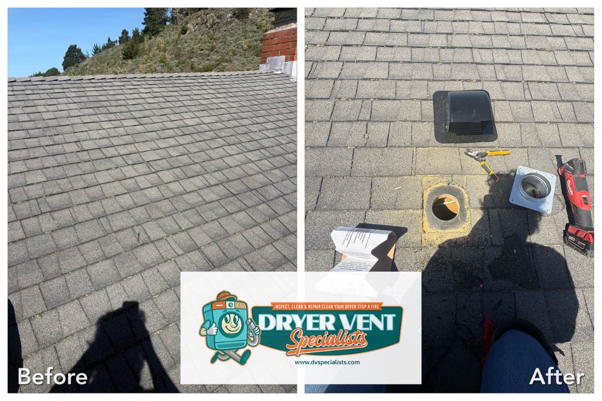 New Dryer Vent Installation in Half Moon Bay — photo 1 of 6